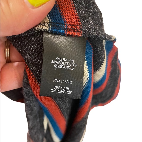 Torrid super soft striped top - Picture 6 of 6